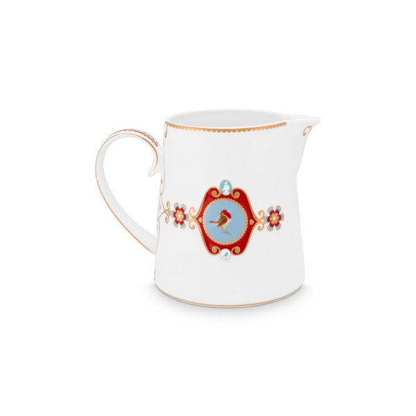 Pip Studio Kanne "Love Birds - Medallion" - 900 ml (Weiß)