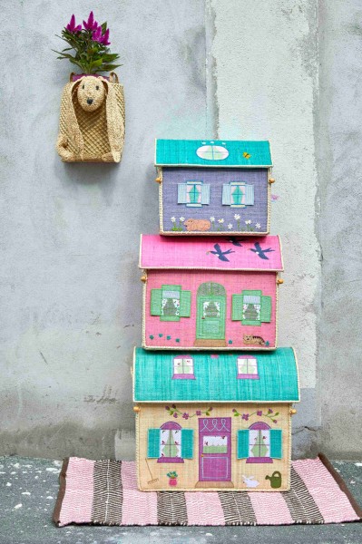 rice Spielzeugkorb "House" - S