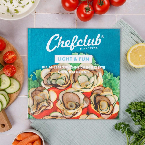 Themenkochbuch "Light & Fun" von Chefclub
