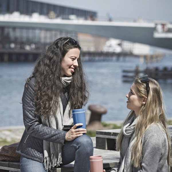 Stelton to-go Becher in Blau 