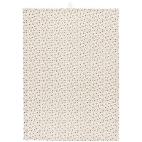 Ib Laursen Geschirrtuch "Ida" mit Blumenmuster - 50x70 cm (Blau/Rot)