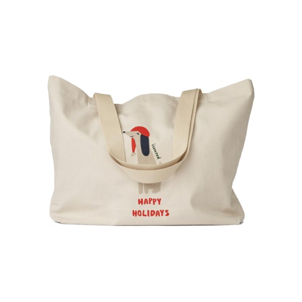 Große Tragetasche "Happy holidays" (Holiday/Sandy) von Liewood