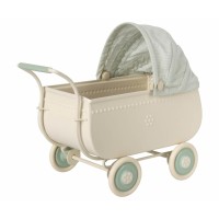 Maileg Kinderwagen - Micro (Blau)