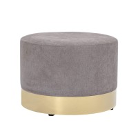 Bloomingville Pouf "Dia" (Grau)