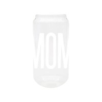 Trinkglas hoch "Mom" von Eulenschnitt
