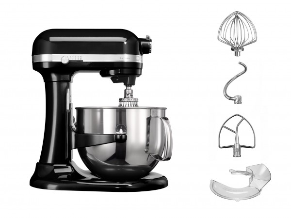 KitchenAid "Artisan" Küchenmaschine (Schwarz) 6,9L