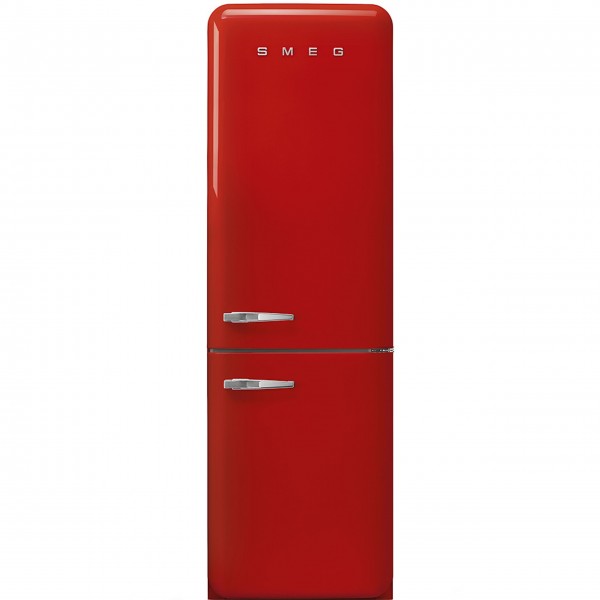 smeg Kühl-/Gefrierkombination "50's Retro Style" FAB32 mit Türanschlag rechts (Rot)