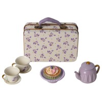 Maileg Tee-Set für Maus (Purple Madelaine)