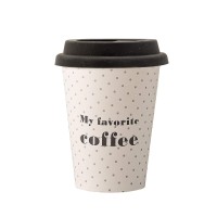 Bloomingville Kaffebecher "ToGo" (Weiß) - 8er-Set