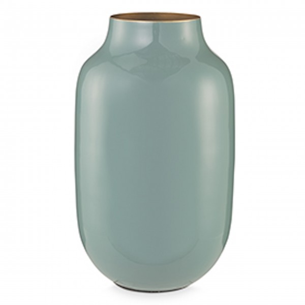 Hochwertige Metallvase von Pip Studio aus der Blushing Birds Kollektion