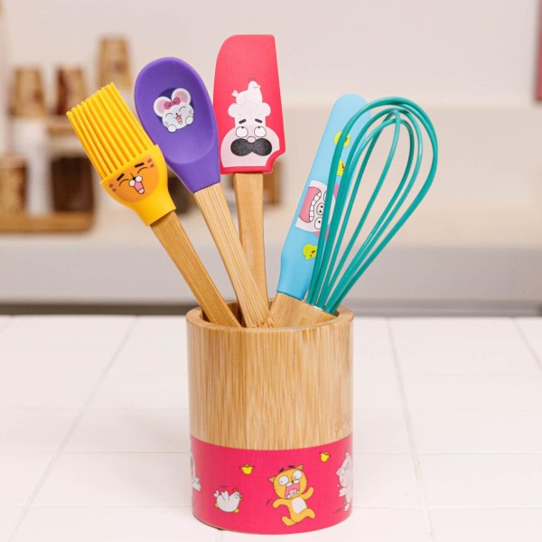 Mini-Küchenutensilien für Kinder - 5-tlg. (Bunt) von Chefclub Kids Mini-Küchenutensilien für Kinder - 5-tlg. (Bunt) von Chefclub Kids