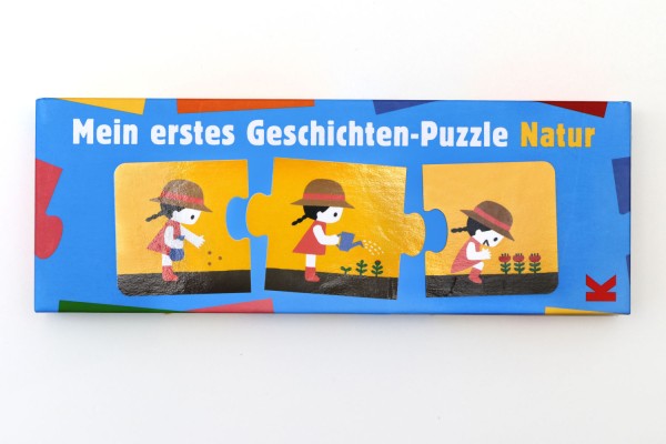 Lernspiel "Mein erstes Geschichten-Puzzle Natur" von Laurence King