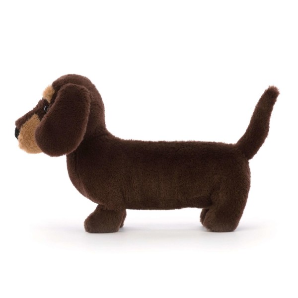 Jellycat Kuscheltier Hund "Otto Sausage" - 17 cm (Braun)