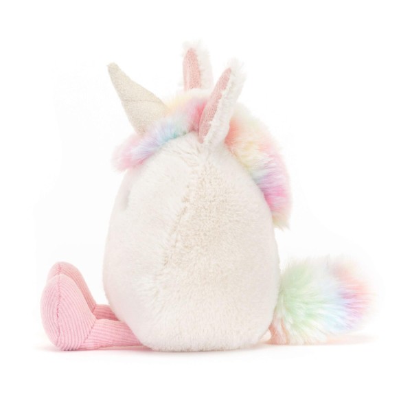 Jellycat Kuscheltier Einhorn "Amuseabean" (Weiß)
