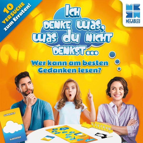 Familienspiel Ich denke was, was du nicht denkst…von Megableu