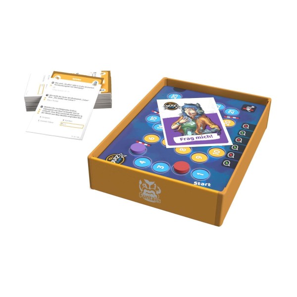 Gesellschaftsspiel "Quiz Club" von Funtails Gesellschaftsspiel "Quiz Club" von Funtails