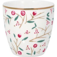 GreenGate Mini Latte Cup "Maise" (White)