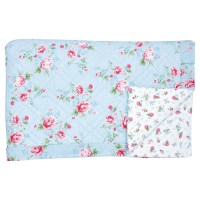 GreenGate Quilt "Alma" - 180x230 cm (Pale Blue)