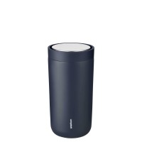 Thermobecher "To Go Click" - 0,2 l (Soft Deep Ocean) von Stelton