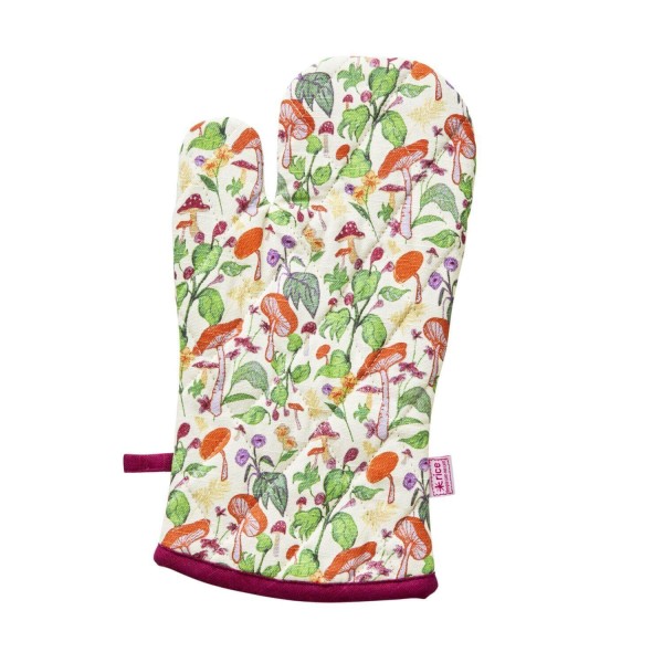 rice Ofenhandschuh "Pilze" (Bunt)