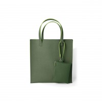 Shopper mit Pouch "Moos" (Grün) von Remember