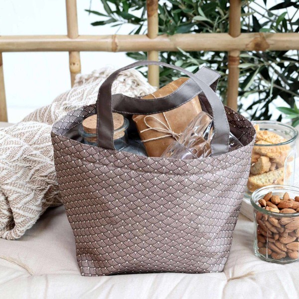 Kühltasche "Pessac" - 32x16x20 cm (Mokka) von Chic Antique