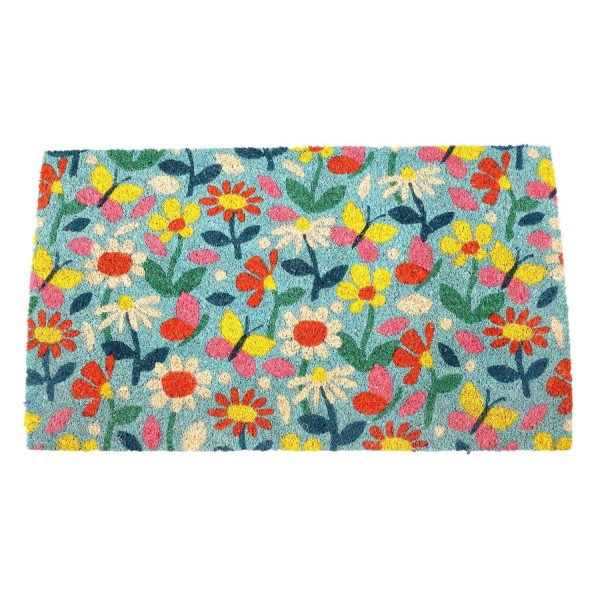 Fußmatte "Butterfly Garden" (Bunt) von Rex LONDON