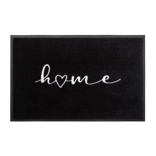 Fußmatte "Home" (Schwarz) von Gift Company
