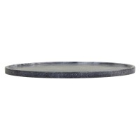 Marmortablett "Morlaix" - ø30cm (Schwarz) von Chic Antique