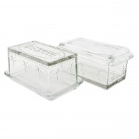 Ib Laursen Butterbox aus Glas "Beurre"