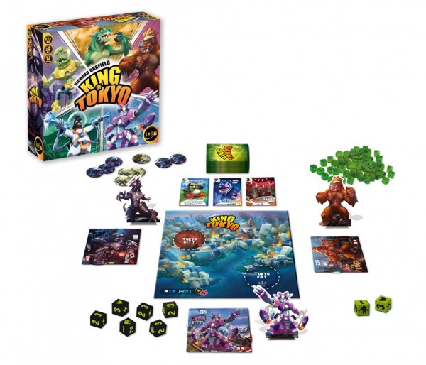 Familienspiel "King of Tokyo" von iello Familienspiel "King of Tokyo" von iello