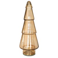 Glas-Weihnachtsbaum "Crystal Tree" - ø 14 cm (Amber) von fleur ami