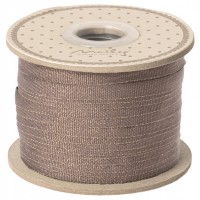 Maileg Geschenkband - 25 m (Rostgrün/Gold)