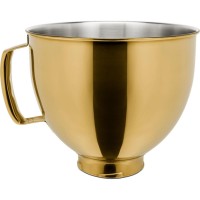 KitchenAid 4,8 l Edelstahlschüssel zu "Artisan" Küchenmaschine (Radiant Gold)