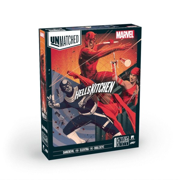 Gesellschaftsspiel "Unmatched Marvel: Hell's Kitchen" von iello