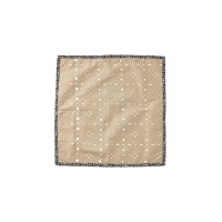 rice Servietten "Broidery Anglaise - Flower" im 2er-Set - 40x40 cm (Beige)