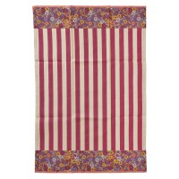 rice Geschirrtuch aus Baumwolle "Stripes" - 50x70 cm (Neon Piping)
