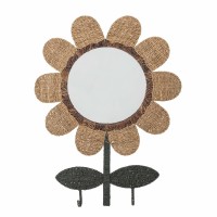 Bloomingville MINI Spiegel "Nabiya" - 56x74cm (Natur/Grün) 