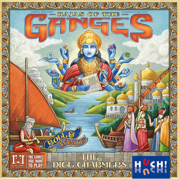 Strategiespiel Rajas of the Ganges - The Dice Charmers von HUCH!