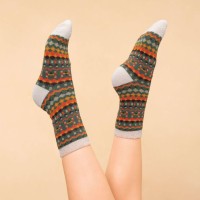 Powder Socken "Multi Stripe" (Sage)