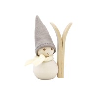 Frost Elf-Figur "Afterski" - 9 cm (Beige) von aarikka