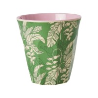 rice Melamin Becher "Paradise Print" - Medium (Grün) rice Melamin Becher "Paradise Print" - Medium (Grün)