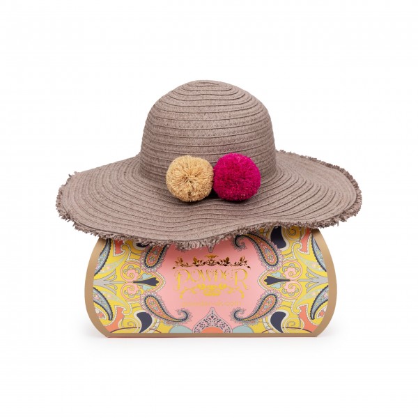 Strohhut "Lana" (Beige) von Powder