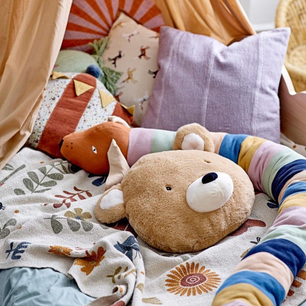 Bloomingville MINI Kuscheltier "Mabel" (Braun/Bunt)