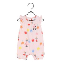 Moomin Baby-Strampler "Mumin Tulpen" von martinex-moomin - Größe 68 (Rosa)