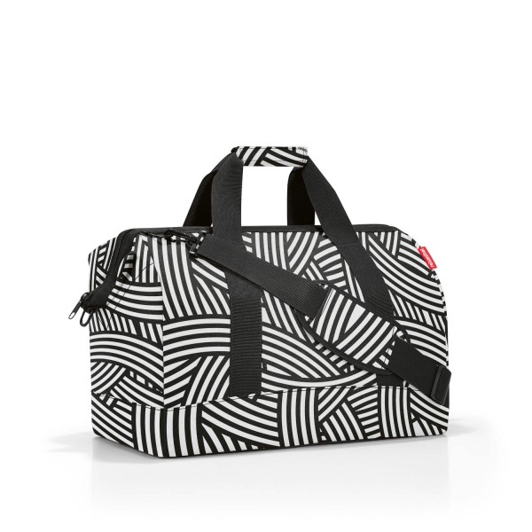 Reisenthel Reisetasche/Allrounder "Zebra" - L (Schwarz/Weiß)