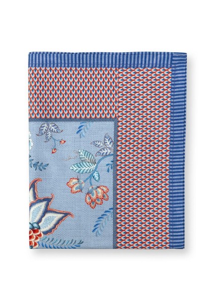 Pip Studio Tischläufer "Flower Festival" - 50x150 cm (Blau)