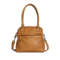 Sticks and Stones Tasche "Orleans Bag" (Yellow Ocher) - Pflanzlich gegerbtes Rindleder