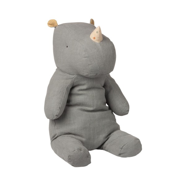Maileg Kuscheltier Nashorn "Safari-Friends" - L (Blau)