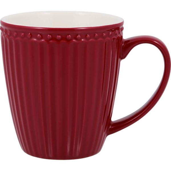 GreenGate Henkeltasse "Alice" (Claret Red)